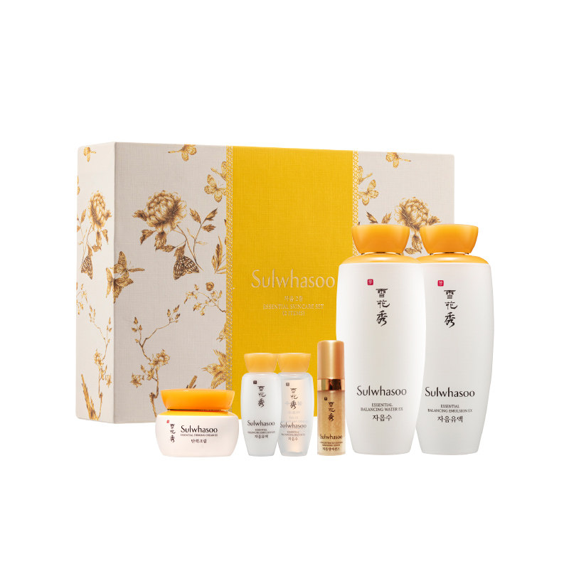 雪花秀护肤套装补水修护润颜礼盒 Sasa莎莎海外面部护理套装