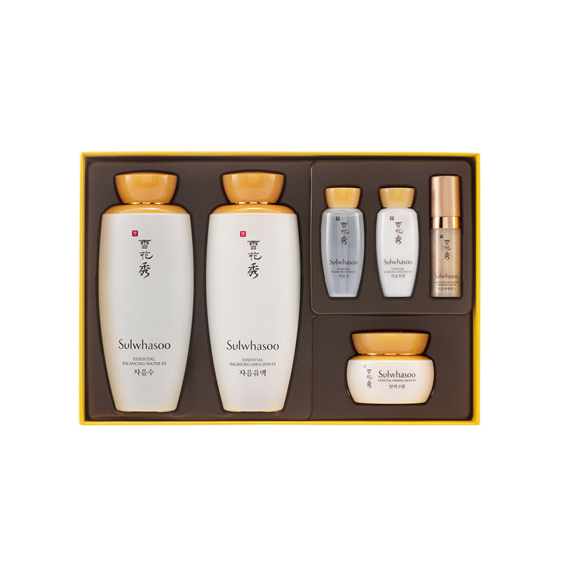 sulwhasoo /雪花秀韩式草本水乳女 Sasa莎莎海外面部护理套装