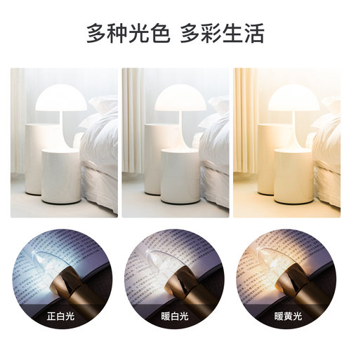 雷士照明led灯泡e14小蜡烛灯三色水晶吊灯光源E27螺口节能灯尖头 - 图1