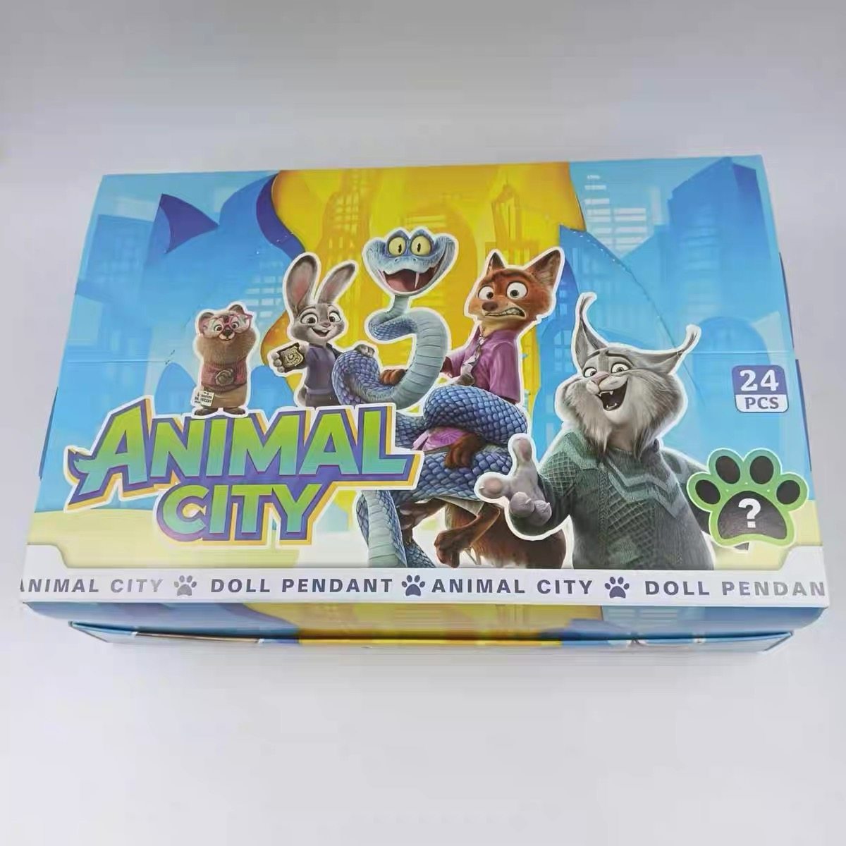 幼儿园奖励小礼物疯狂动物城公仔盲盒拆拆乐钥匙扣挂件小学生奖品