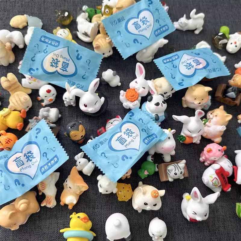 盲袋小礼物小学生奖励小礼品动物盲盒幼儿园儿童玩具手工分享全班