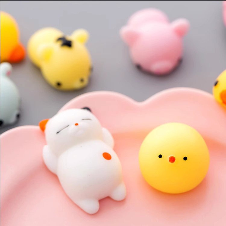 捏捏乐动物团子解压神器 儿童地推扫码小礼品线下节日活动赠品