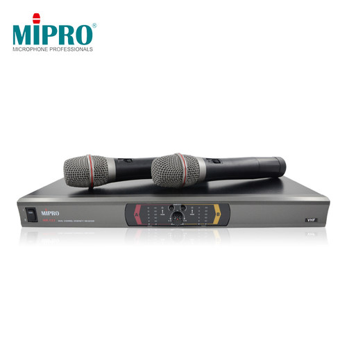 台湾咪宝MIPRO MR-123双通道双无线话筒手持领夹头戴无线麦克风 - 图0