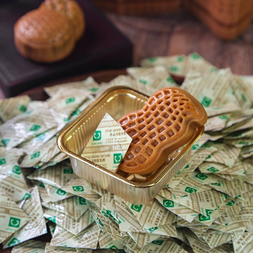 Тип 30 Food Decader Desiccian Mid -Autumn Festival Festival Moon Cake Egg Yolk Fresh Oxygen Anti -Mildedw