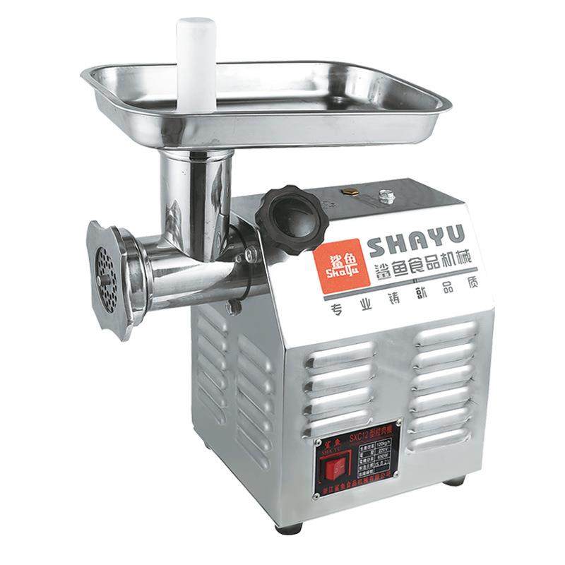 厂家直供小型商用家用不锈钢绞肉机电动鲜肉绞肉切肉机,淘宝优惠券,粉丝福利购,淘宝优惠卷
