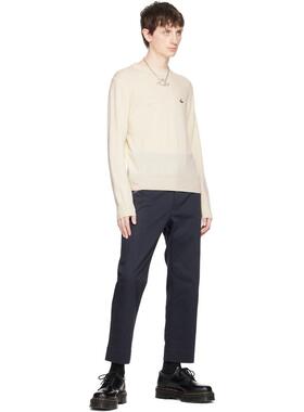 海外代购Vivienne Westwood/薇薇安·威斯特伍德男士手链白色