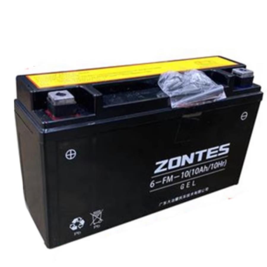 升仕ZT250 ZT310X/T/R/V启动锂电池胶体蓄电池12v伏电瓶通用原装 - 图1