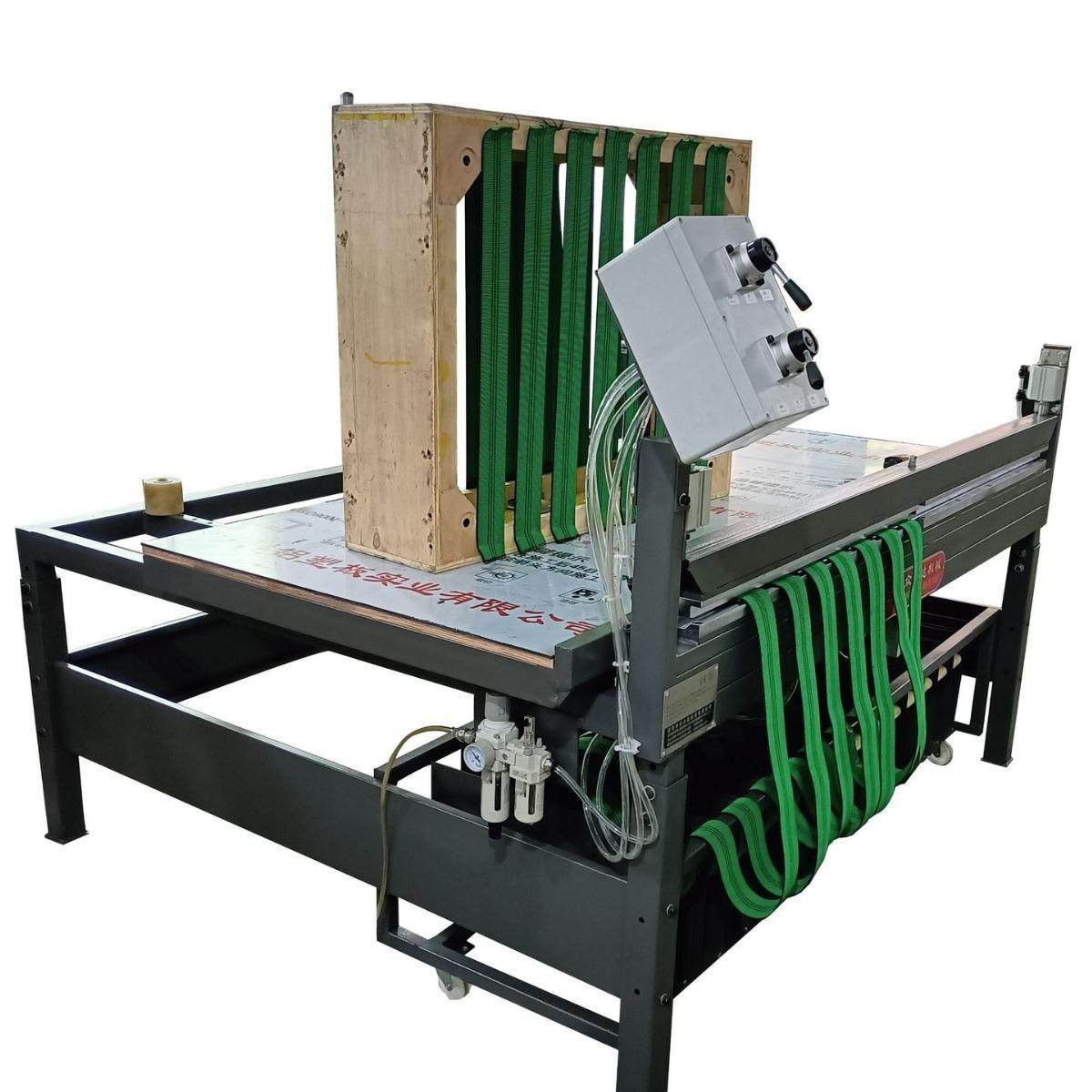 简易操作通用沙发机械设备松紧带自动张紧机气动式沙发扪皮机,淘宝优惠券,粉丝福利购,淘宝优惠卷