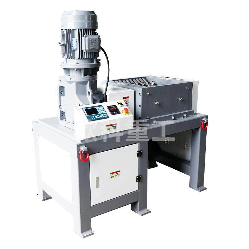 Plastic shredder single and double shaft small shredding chassis wood metal crushing food waste rubber food crushing