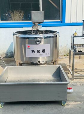奶酪加工设备鲜奶酪生产线传统奶制品加工设备奶豆腐炒锅传统乳酪