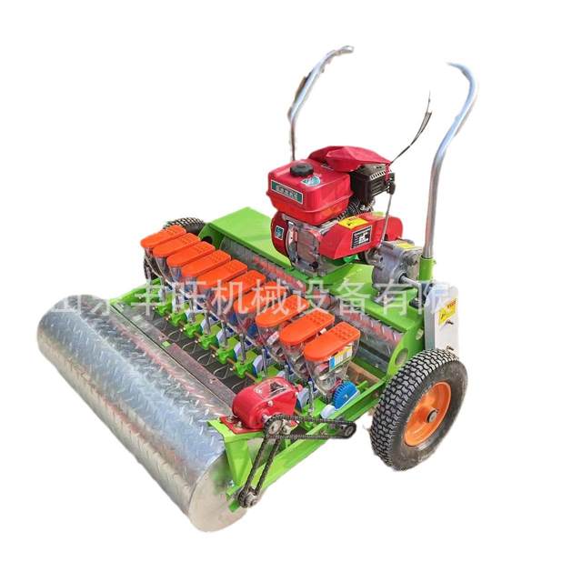 Plant-distance line-distance vegetable seeder Powered gasoline vegetable seeder Vegetable heart kale seeder