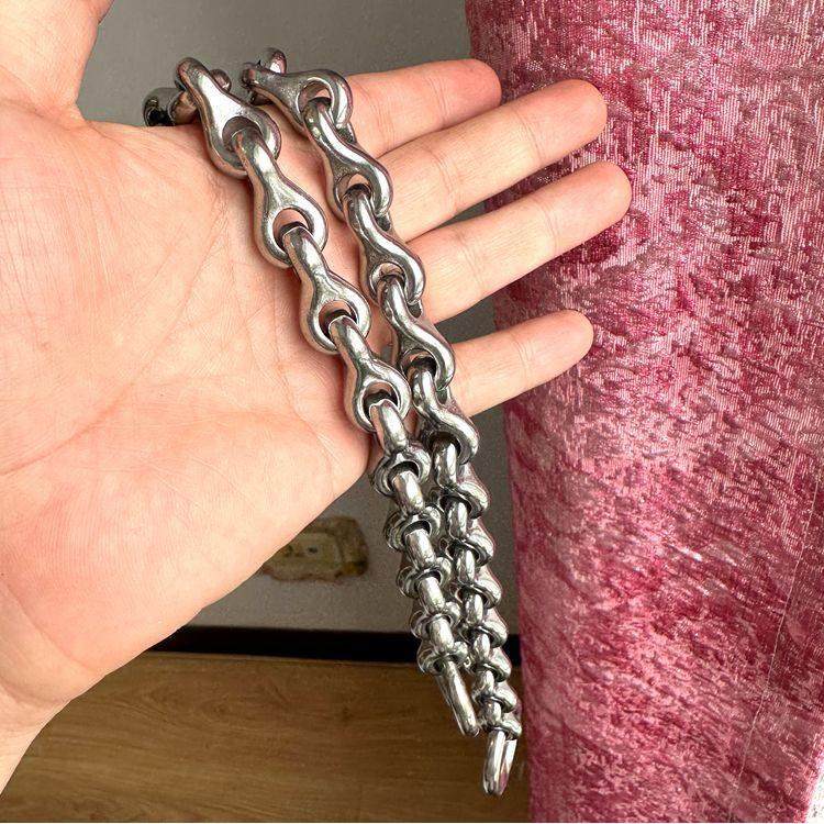 304不锈钢狗狗项圈龙骨P炼中型大型犬马犬金毛杜宾脖套训犬炼子,淘宝优惠券,粉丝福利购,淘宝优惠卷