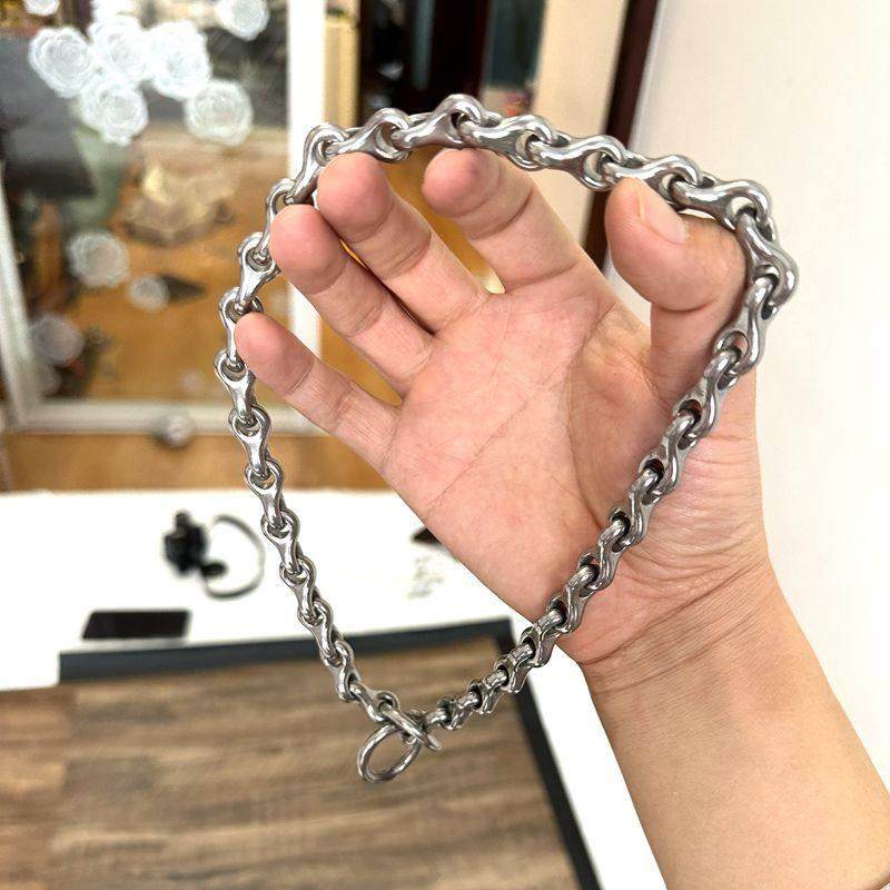 304不锈钢狗狗项圈龙骨P炼中型大型犬马犬金毛杜宾脖套训犬炼子,淘宝优惠券,粉丝福利购,淘宝优惠卷