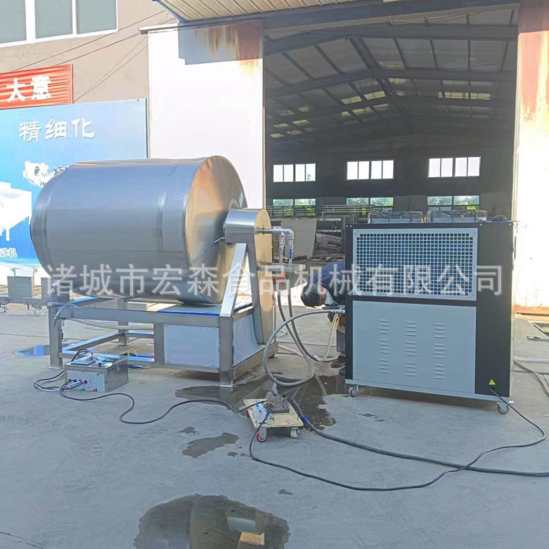 商用制冷猪肉腊肉入味腌制机全自动真空滚揉机牛肉干加工成套设备,淘宝优惠券,粉丝福利购,淘宝优惠卷