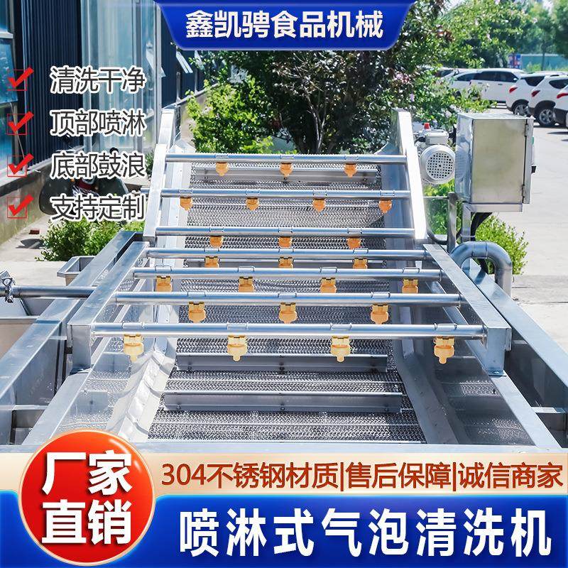 全自动喷淋商用玉米蔬菜清洗杀菌线快速清洗果蔬气泡清洗机,淘宝优惠券,粉丝福利购,淘宝优惠卷