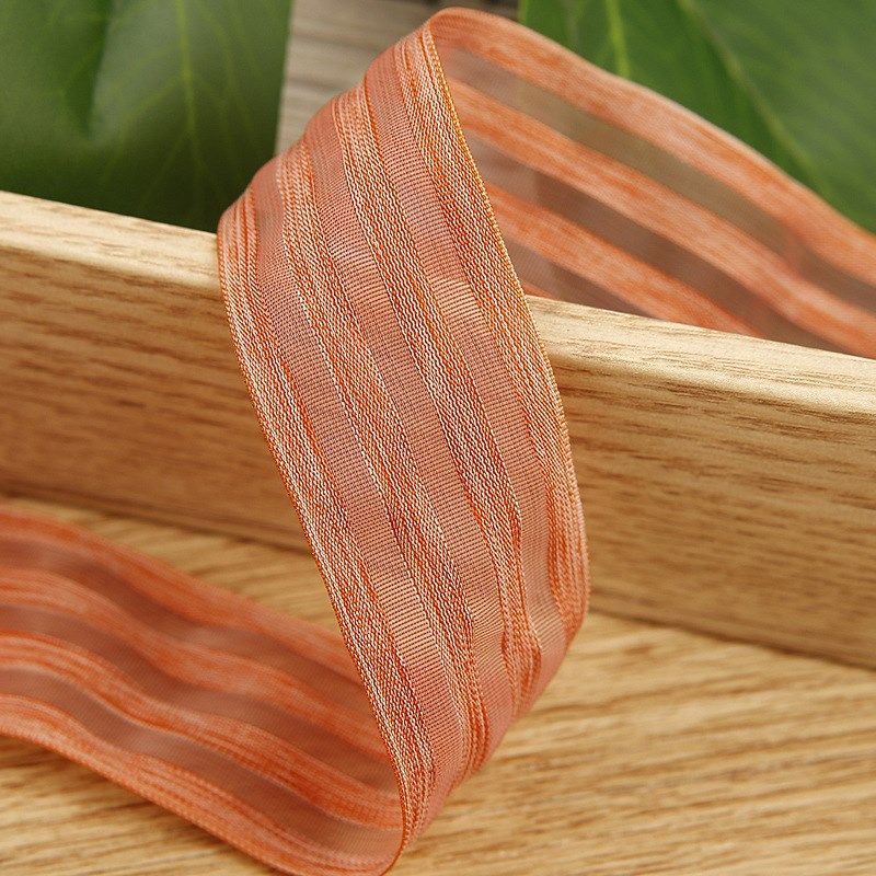 混色棉麻镂空条纹雪纱带 发饰diy材料服装礼帽礼V品花束包装丝带,淘宝优惠券,粉丝福利购,淘宝优惠卷