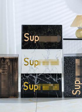 暴力熊底座增高展示台时尚长方形模特轻奢家居客厅装饰品潮熊摆件