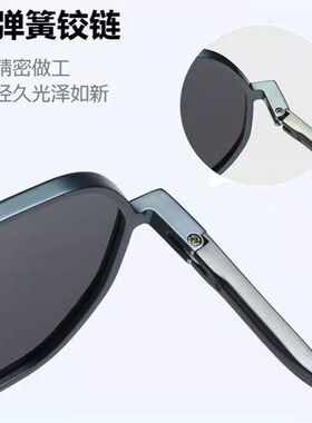 钓鱼太阳眼镜男士开车专用2023新款潮流太阳眼镜多边形偏光看漂驾