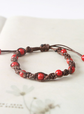 复古手串云南西藏饰品首饰民族风手链男女特色小礼物古典手饰装饰