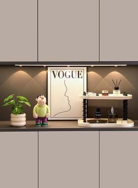 暴力熊入户玄关装饰品摆件客厅轻奢高档门口鞋柜置物架高级感小众