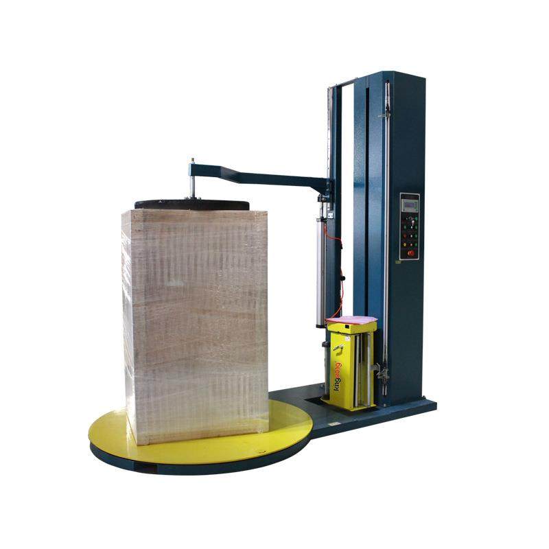 全自动缠膜机压顶预拉伸缠绕膜包装机缠绕式裹包机自动托盘缠绕机,淘宝优惠券,粉丝福利购,淘宝优惠卷