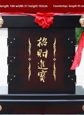 开门礼品摆件落地通用底座铜鼎佛像牛马船关公供桌可定制摆件底座