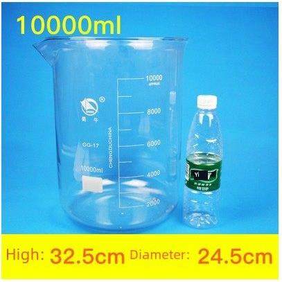 玻璃大烧杯2000/3000/5000ml 蜀牛烧杯 优质低型烧杯 耐高温加热,淘宝优惠券,粉丝福利购,淘宝优惠卷