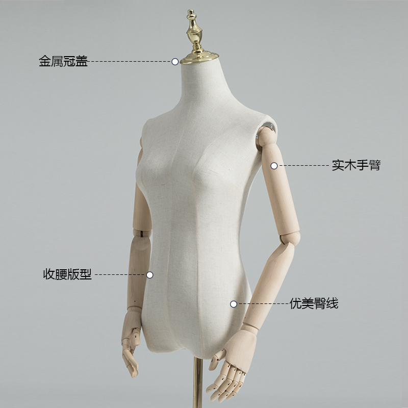 婚纱模特展示架婚纱店模特道w具展示架女人体人台衣架礼服服装人 - 图2