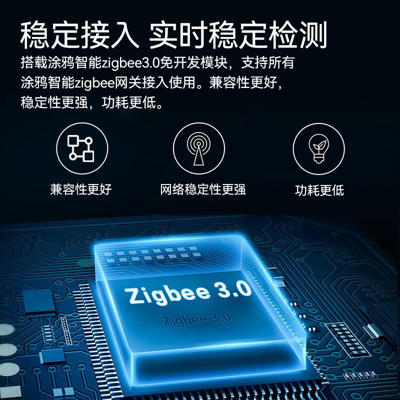 Tuya smart door magnetic sensor home anti-theft door and window switch alarm remote mobile phone alarm intelligent linkage