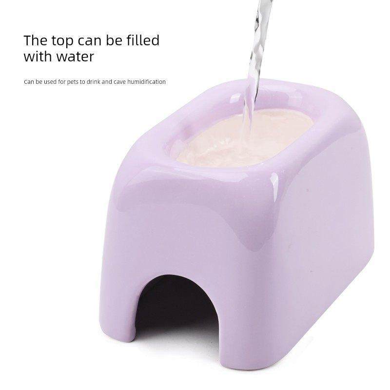 陶瓷躲避洞爬宠蛇加湿饮水躲避屋守宫肥尾洞穴饲养箱造景爬虫窝,淘宝优惠券,粉丝福利购,淘宝优惠卷