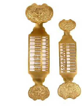 黄铜龙凤如意算盘家居算盘摆件P厂家量大从优