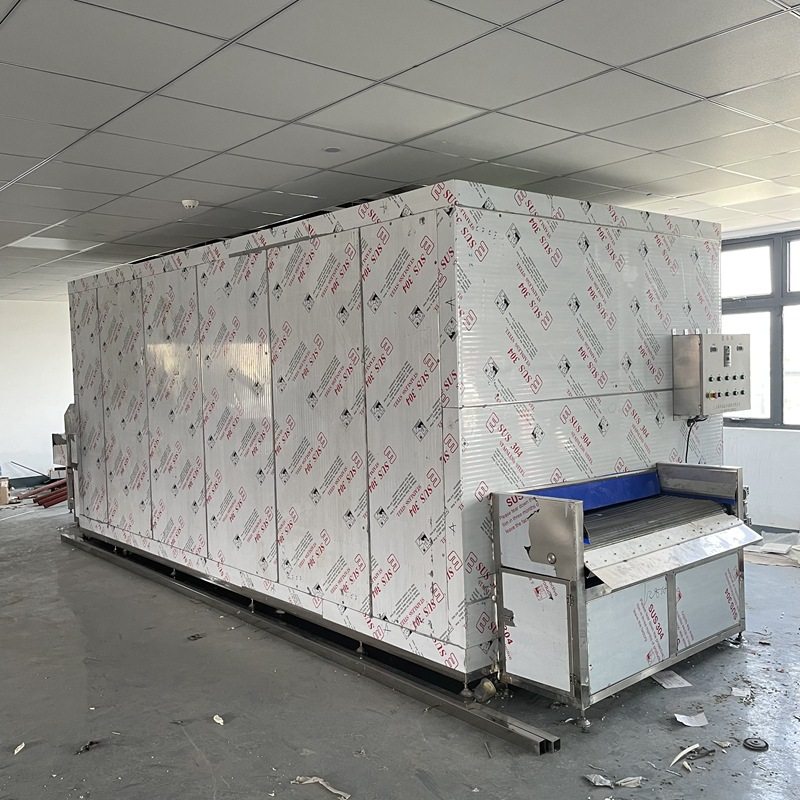 海参海鲜全自动速冻机 商用隧道式速冻机 盒装蔬菜冷冻设备 臻迈,淘宝优惠券,粉丝福利购,淘宝优惠卷