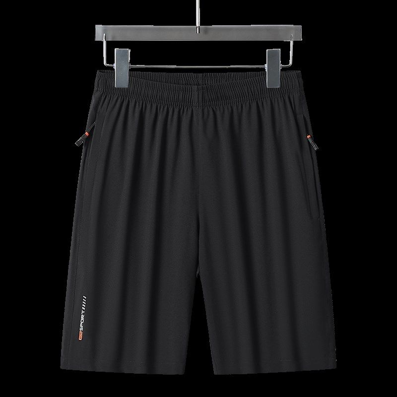 短裤男士2025新款夏季大码运动冰丝透气加肥加大码宽松5分五分裤,淘宝优惠券,粉丝福利购,淘宝优惠卷