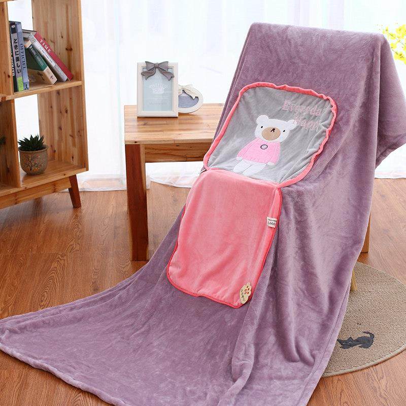 办公室抱枕被子两用车载加厚珊瑚绒折叠毛毯子二合一汽车午睡枕头,淘宝优惠券,粉丝福利购,淘宝优惠卷