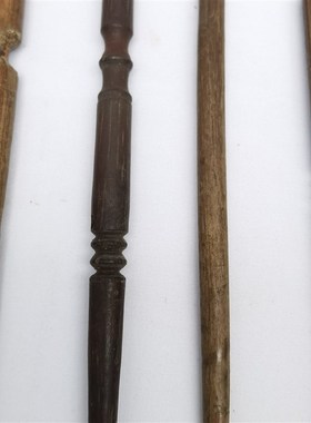 怀旧纺线锭子收藏老物件民俗老农具老纺车纺线工具影.视道具摆件