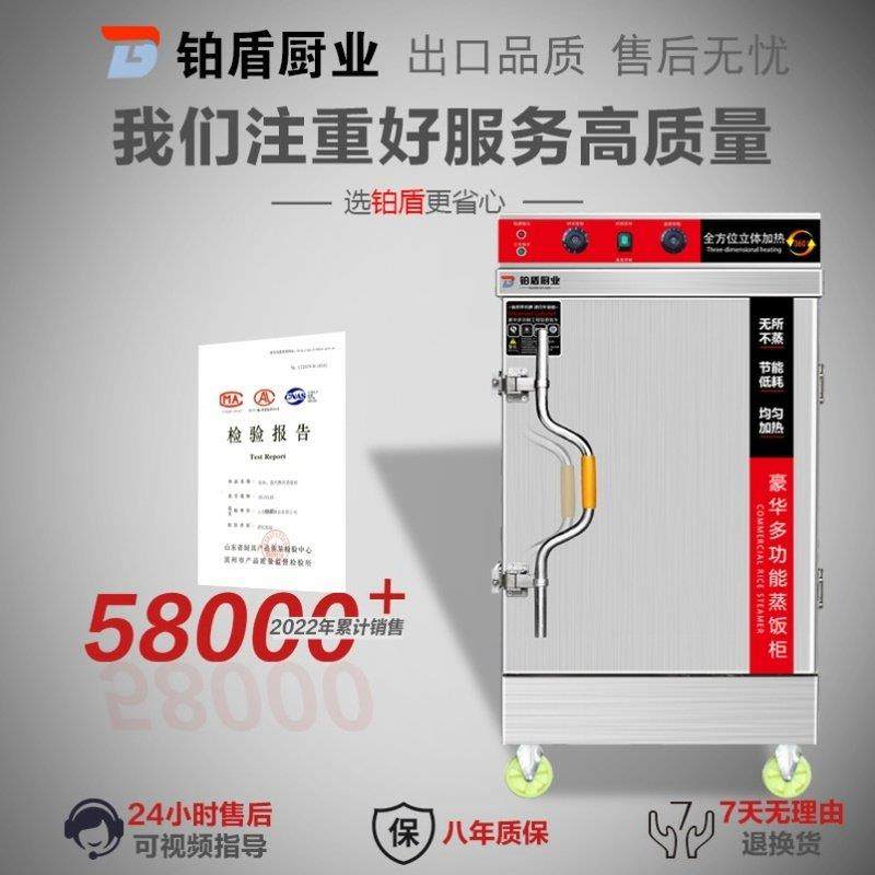 家用蒸饭柜商用小型4盘电蒸箱燃气蒸车机米饭馒头包子全自动蒸柜,淘宝优惠券,粉丝福利购,淘宝优惠卷