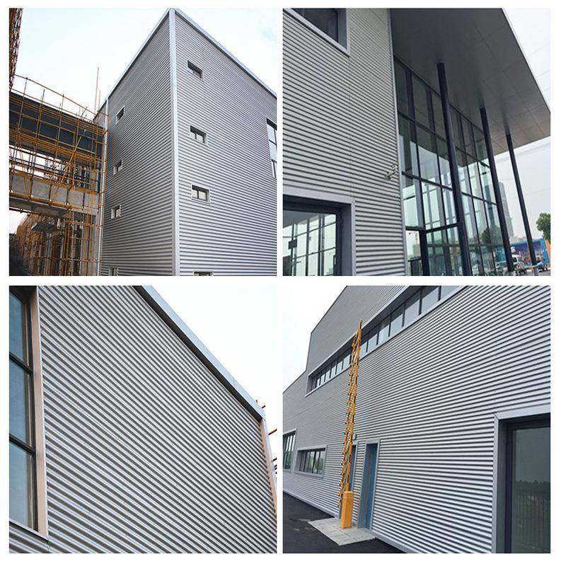 彩钢瓦780型波浪横装修彩钢瓦横铺银色镀铝锌墙面装饰波纹瓦楞板,淘宝优惠券,粉丝福利购,淘宝优惠卷