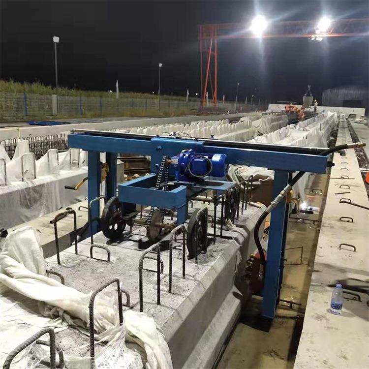 Hollow plate deburring machine box beam automatic walking facade deburring machine plate beam deburring equipment