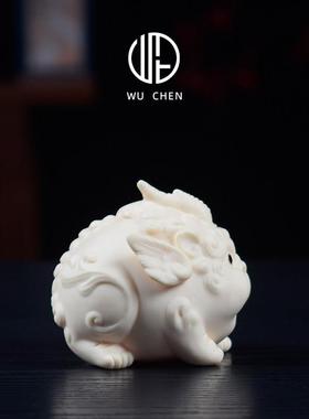 陶瓷皮绣客厅家居桌面摆件办公室书房乔迁开业Fortune店茶几装饰