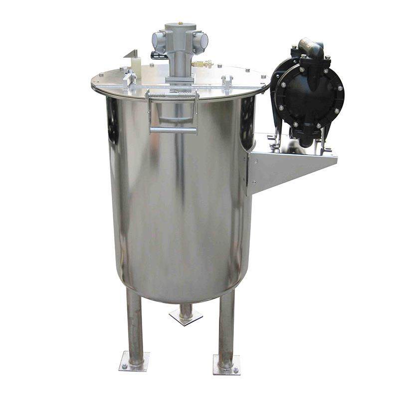 气动搅拌桶304L电解抛光不锈钢液体加热混合搅拌罐反应釜提取储罐,淘宝优惠券,粉丝福利购,淘宝优惠卷