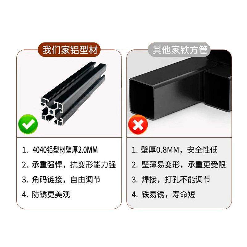 鱼缸架铝挤型材料铝合金型材鱼缸底柜架子铝挤型材料DIY定制组装,淘宝优惠券,粉丝福利购,淘宝优惠卷