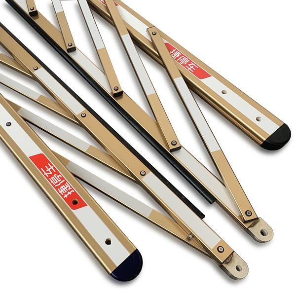 捷停车栅栏杆捷顺道闸杆栅栏杆防砸金色挡车杆门卫杆停车场杆小区 - 图3