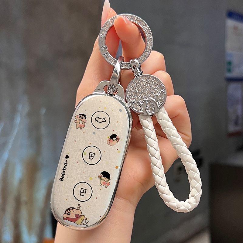 适用理想L9钥匙套L8汽车2024款L7 L6理想one男女锁匙扣壳新款用品 - 图2