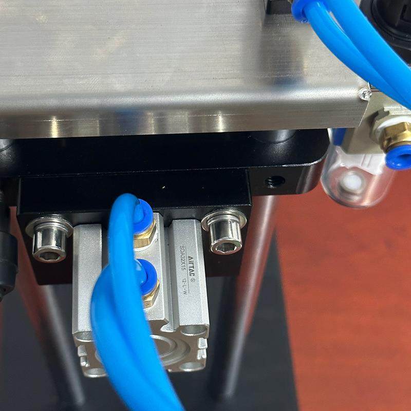 厂家供应气动香水泵头切管机洗发水沐浴露泵切割机半自动切管机 - 图0