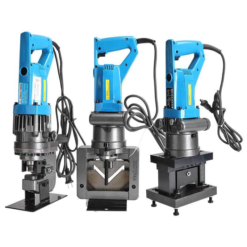 手提式便携电动液压冲孔机倒角铁切圆角斜角多功能角钢切断加工机,淘宝优惠券,粉丝福利购,淘宝优惠卷