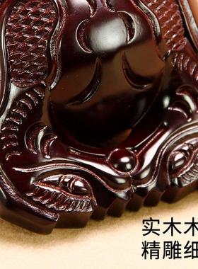 木鱼法器实木打击乐器老式原木桂柚木木鱼解压木鱼敲木鱼打击乐器