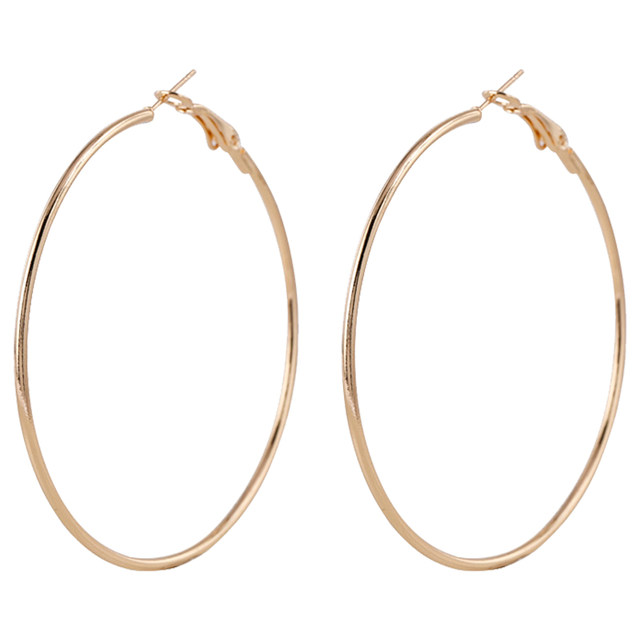 Liu Yifei same style hoop earrings for women