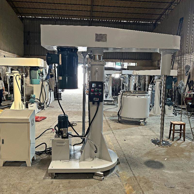 源头厂家涂料油漆色浆多功能分散搅拌一体机22kw全防爆高速分散 - 图1