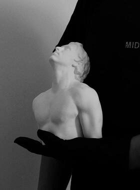 DOONE原创雕塑自由之海艺术摆件石膏客厅玄关别墅书房展厅装饰