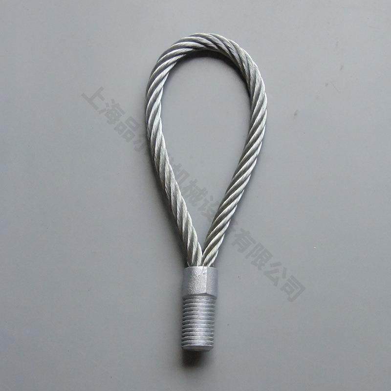 合金钢带螺纹钢丝绳吊环装配式建筑pc吊绳m20钢丝绳吊具,淘宝优惠券,粉丝福利购,淘宝优惠卷